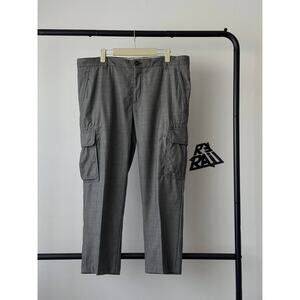 Brunello Cucinelli Wool Cargo Pants Made In Italy